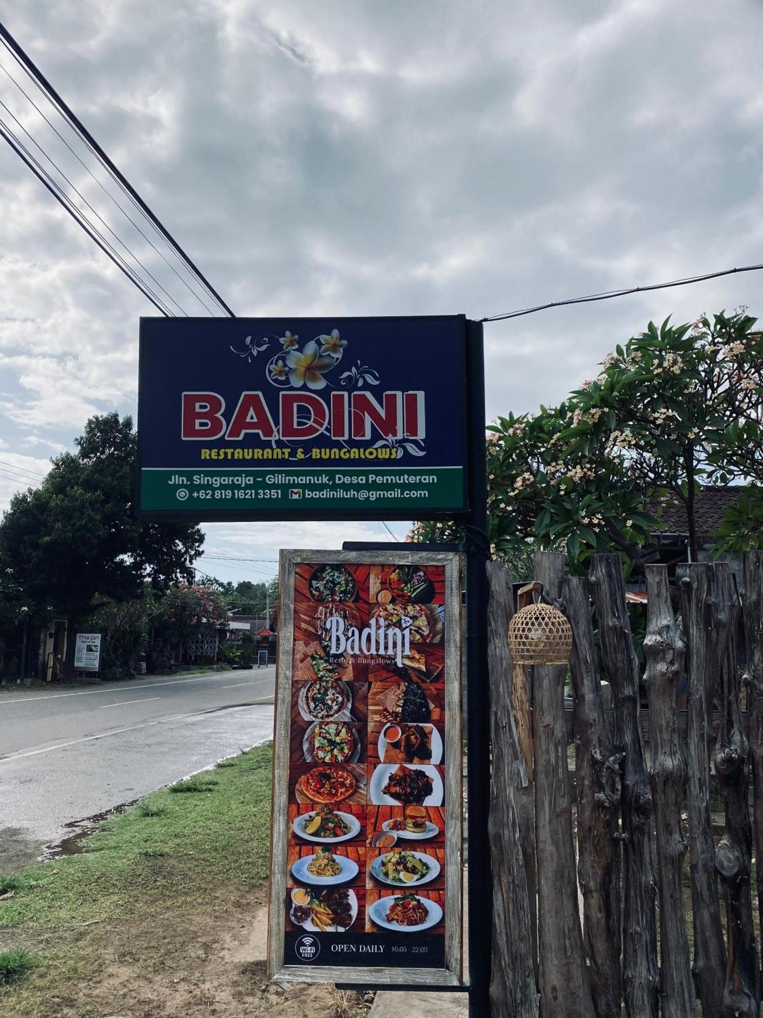 Badini Homestay Pemuteran Eksteriør billede